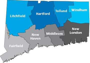 CT State Map