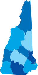 NH State Map